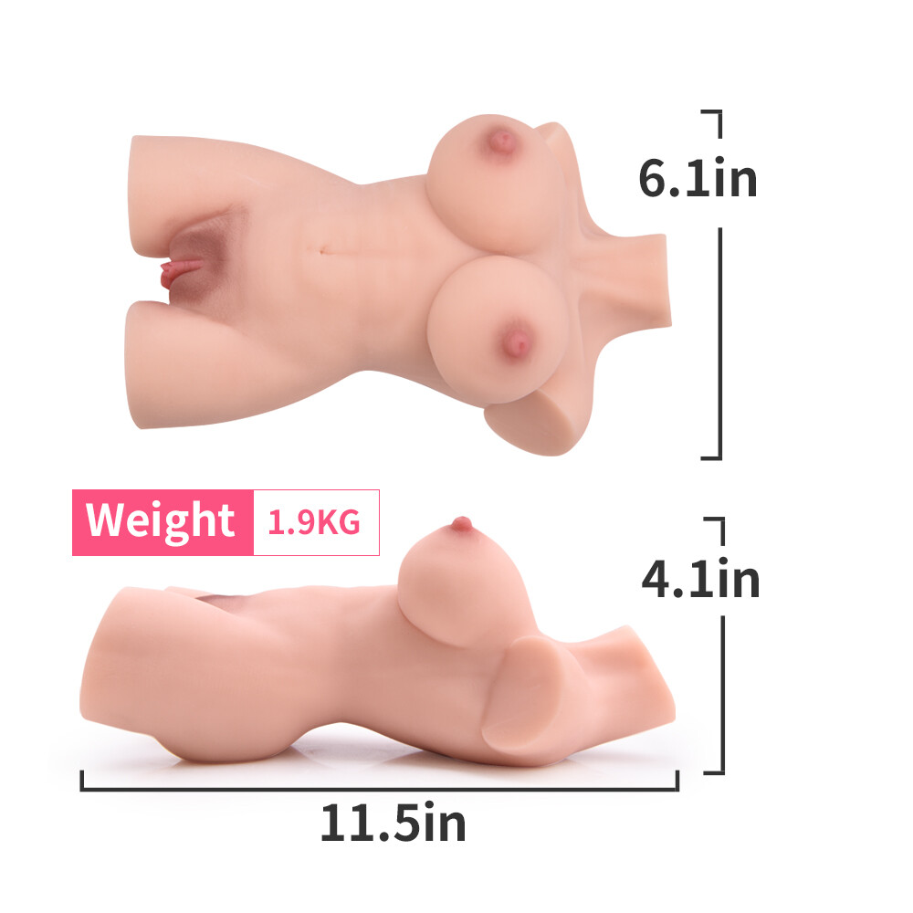 Muñecas Miniaturizadas En 3d Con Vagina Y Ano Realistas Y Pechos De Silicona Para Hombres - Placer Sexual