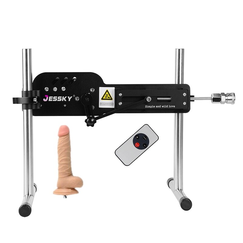 JESSKY Máquina de Sexo Premium con 3 Accesorios para Mujeres