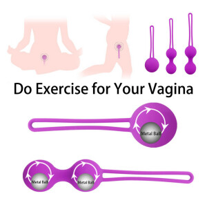 Apriete El Músculo Vaginal Con El Entrenador De Kegel, Bolas De Estiramiento De Huevo, Juguetes Sexuales íntimos Para Mujeres